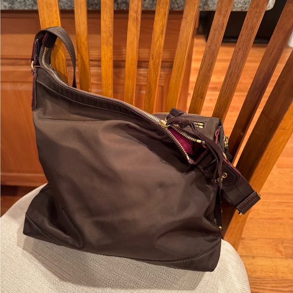 MZ Wallace Brown Bag with Gold Zipper - Picture 2 of 9